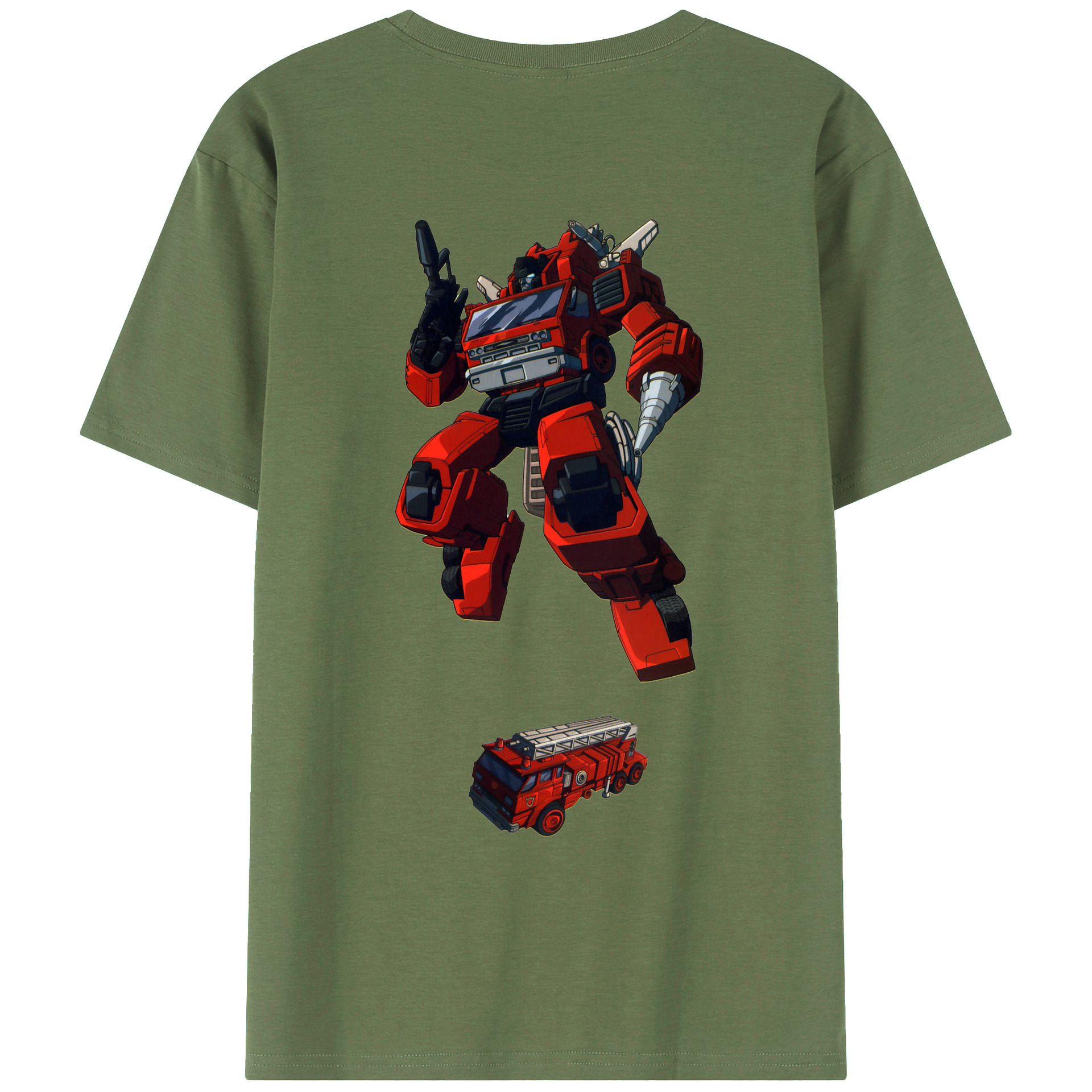 （画像用）  綿100％ メンズ半袖Tシャツ（バックプリント） 通気性